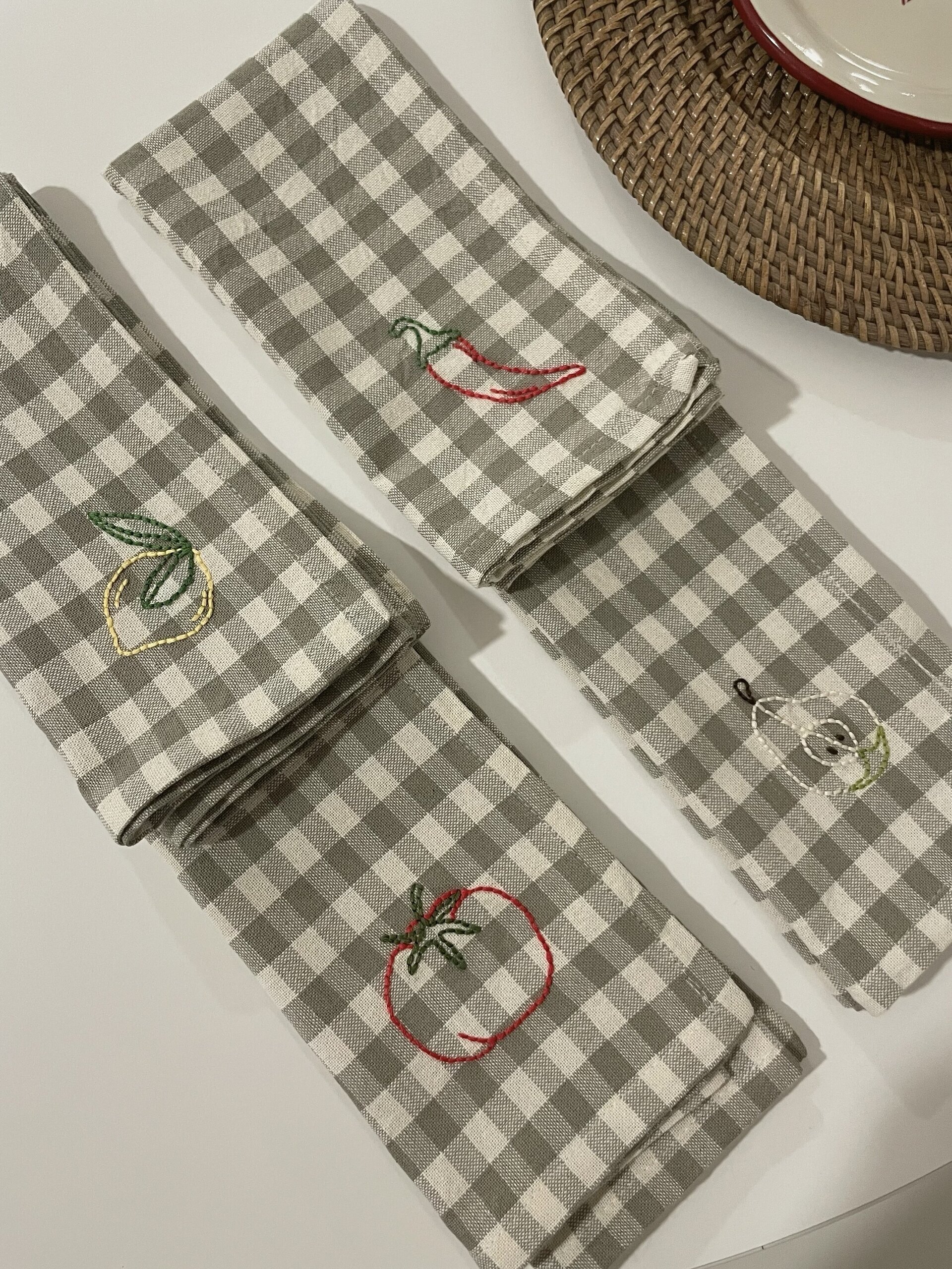 Servilletas Colección Frutos (Pack de 4) - 4